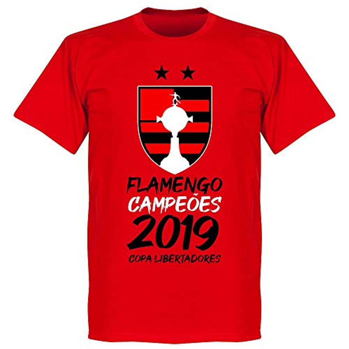 Product Flamengo 2019 Copa Libertadores Champions - Camiseta de Manga Corta