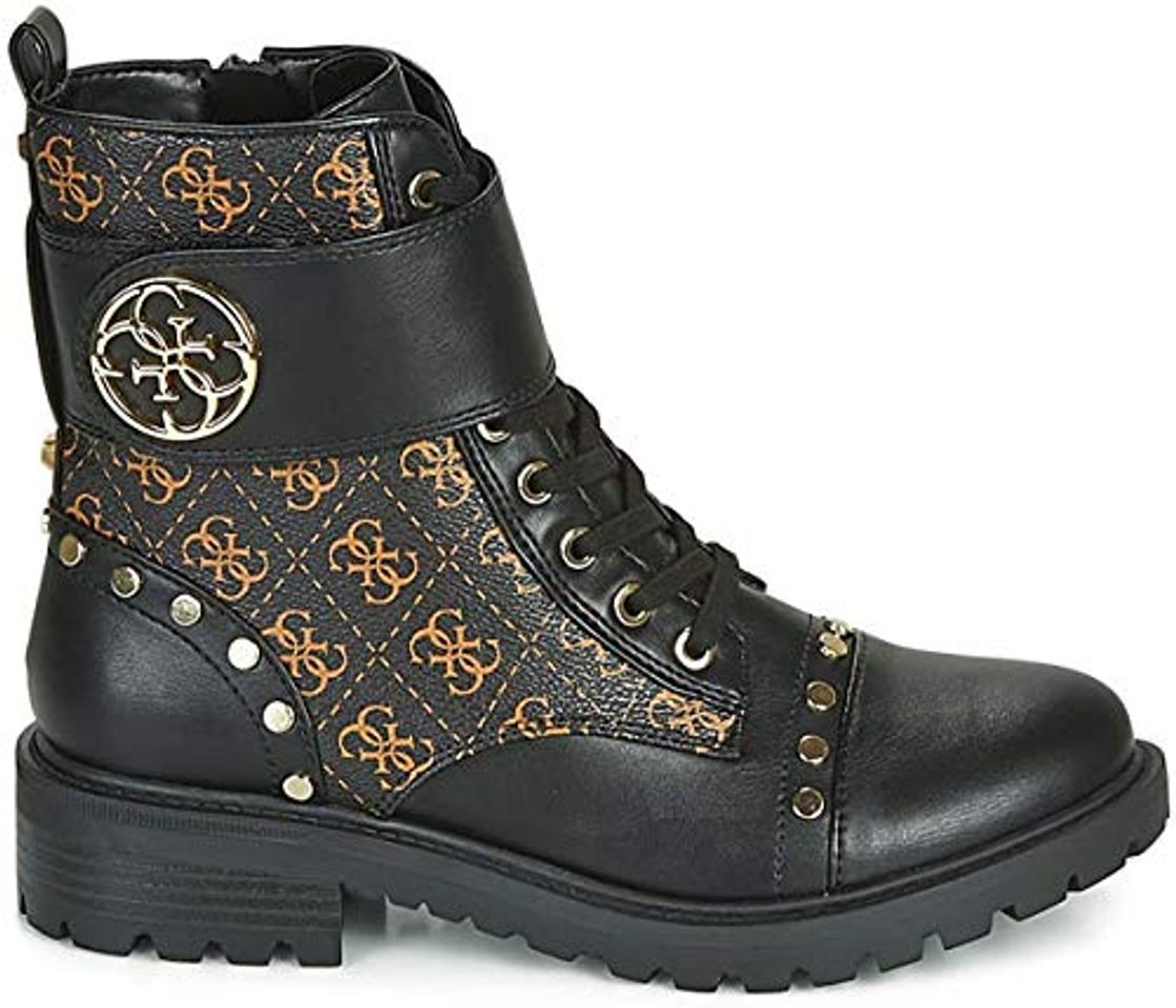 Moda GUESS HEATHIRE Botines/Low Boots Mujeres Negro/Marrón