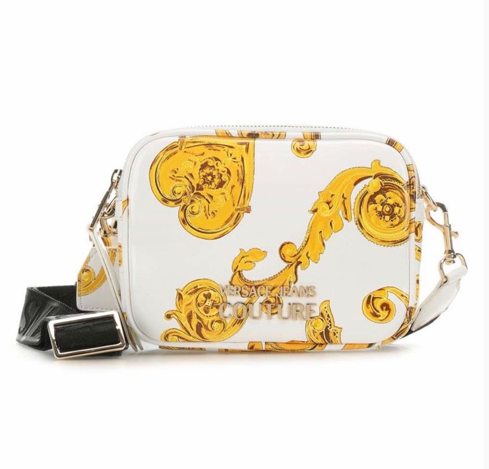 Social Bolso de hombro sintético blanco