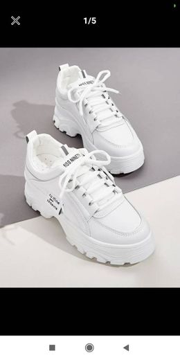 Zapatillas blancas de shein