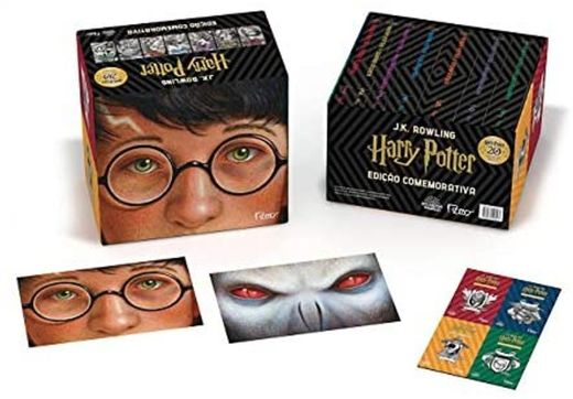 Box Comemorativo 20 Anos de Harry Potter – 7 Livros Capa Dur