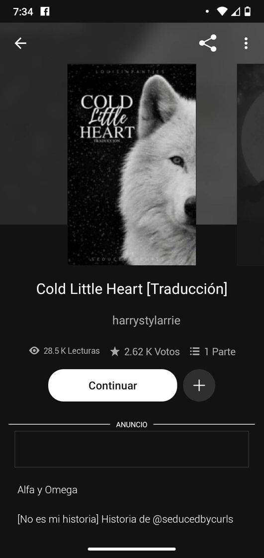 Books Cold Little Heart 🐺✨