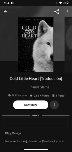 Cold Little Heart 🐺✨