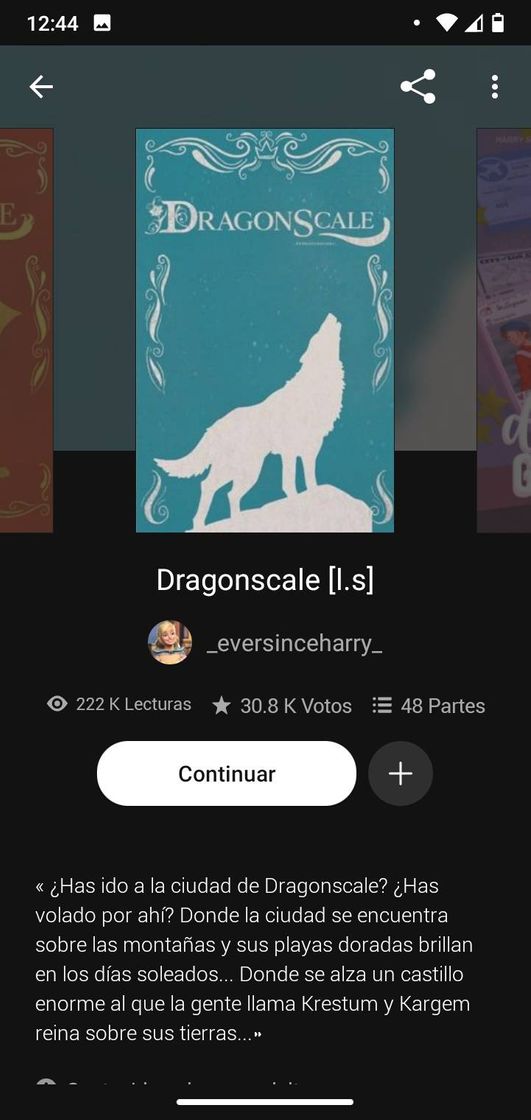 Books Dragonscale 💙🐺