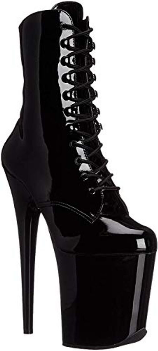 Social Pleaser FLAMINGO-1020, Botas para Mujer, Negro