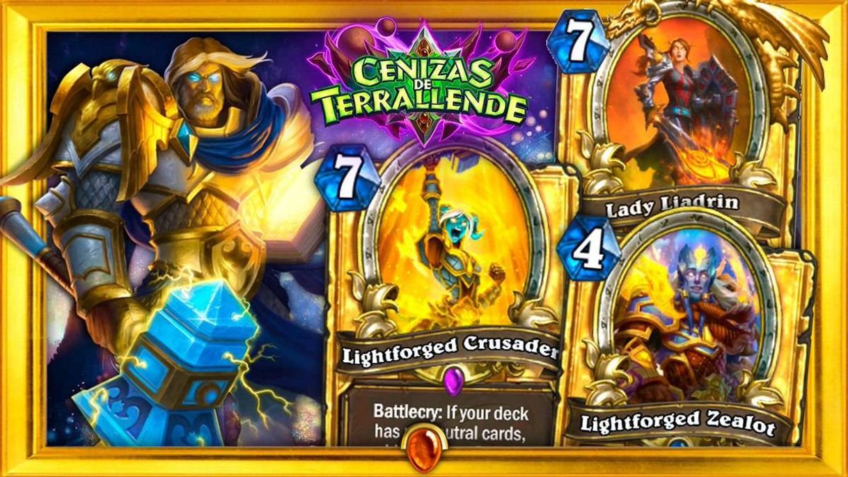 Fashion Hearthstone: Paladín Puro Tratados