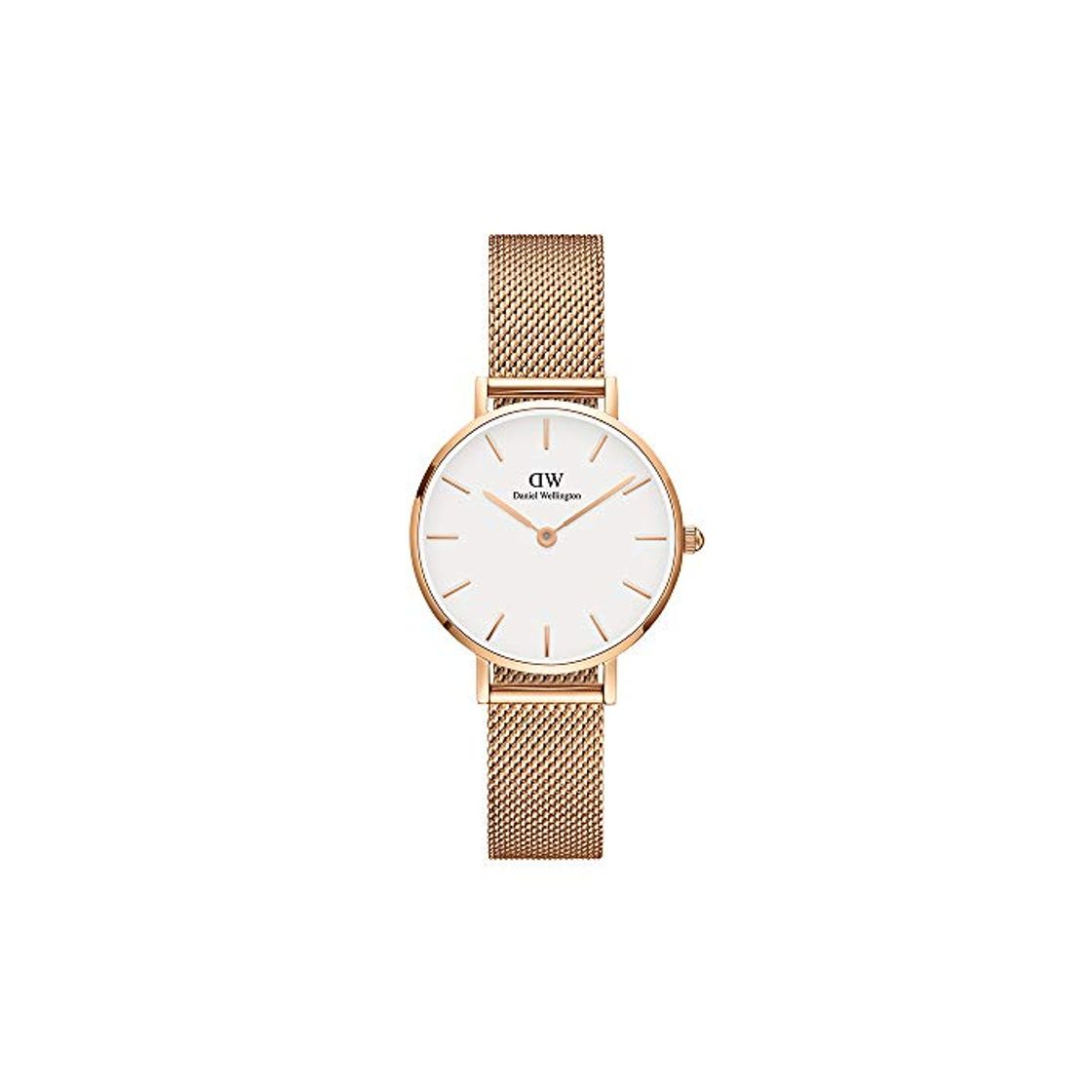 Fashion Daniel Wellington Reloj Analógico para Mujer de Cuarzo con Correa en Acero