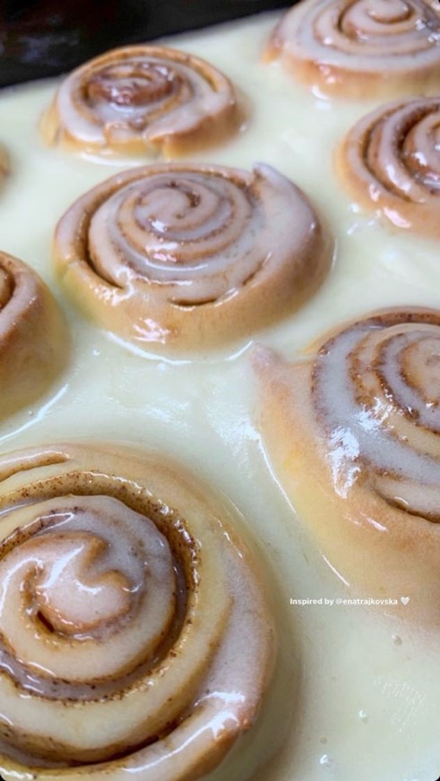 Product Recipe for cinnamon rolls😋