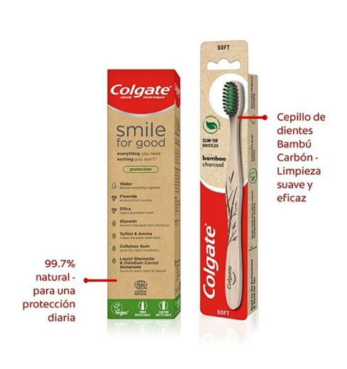 Pack Eco-Friendly Colgate (cepillo + pasta de dientes)