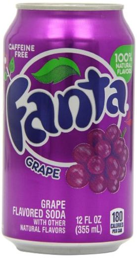 Fanta Grape Soda Can 355 ml