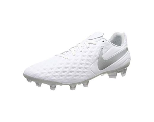 Nike Legend 8 Academy FG/MG, Zapatillas de Fútbol Unisex Adulto, Blanco