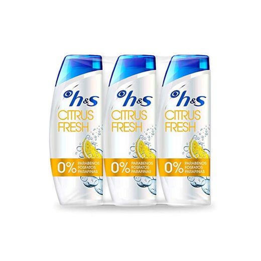 H&S Citrus Fresh - Anticaspa Champú para El Cabello Graso