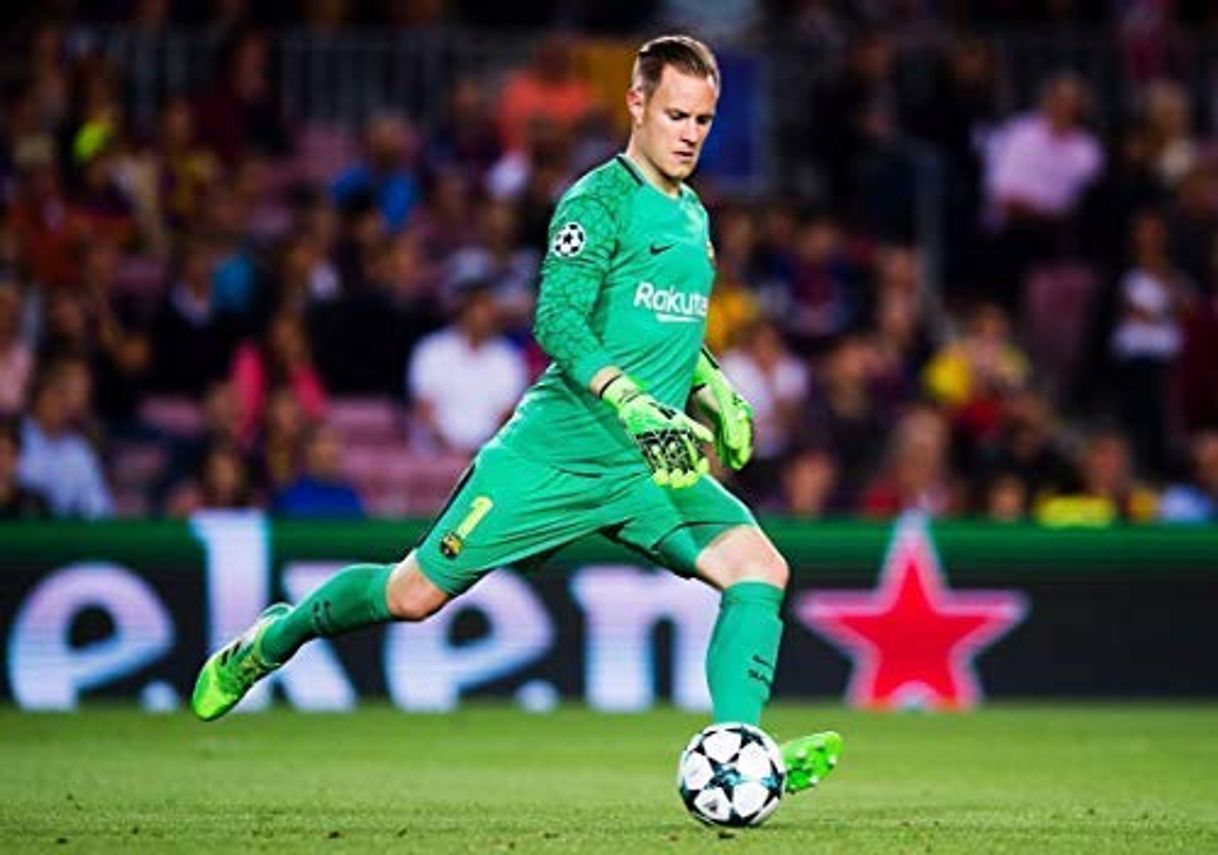 Lugar Desconocido Marc-Andre TER Stegen Portero FC Barcelona la Liga España Fútbol Póster