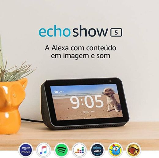 Echo Show 5 - Smart Speaker com tela de 5