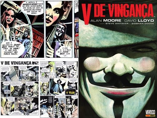 V de Vingança,  por Alan Moore