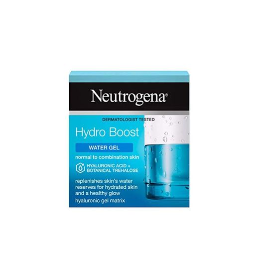 Neutrogena Hydro Boost Agua Gel Hidratante con Ácido Hialurónico y Trehalosa