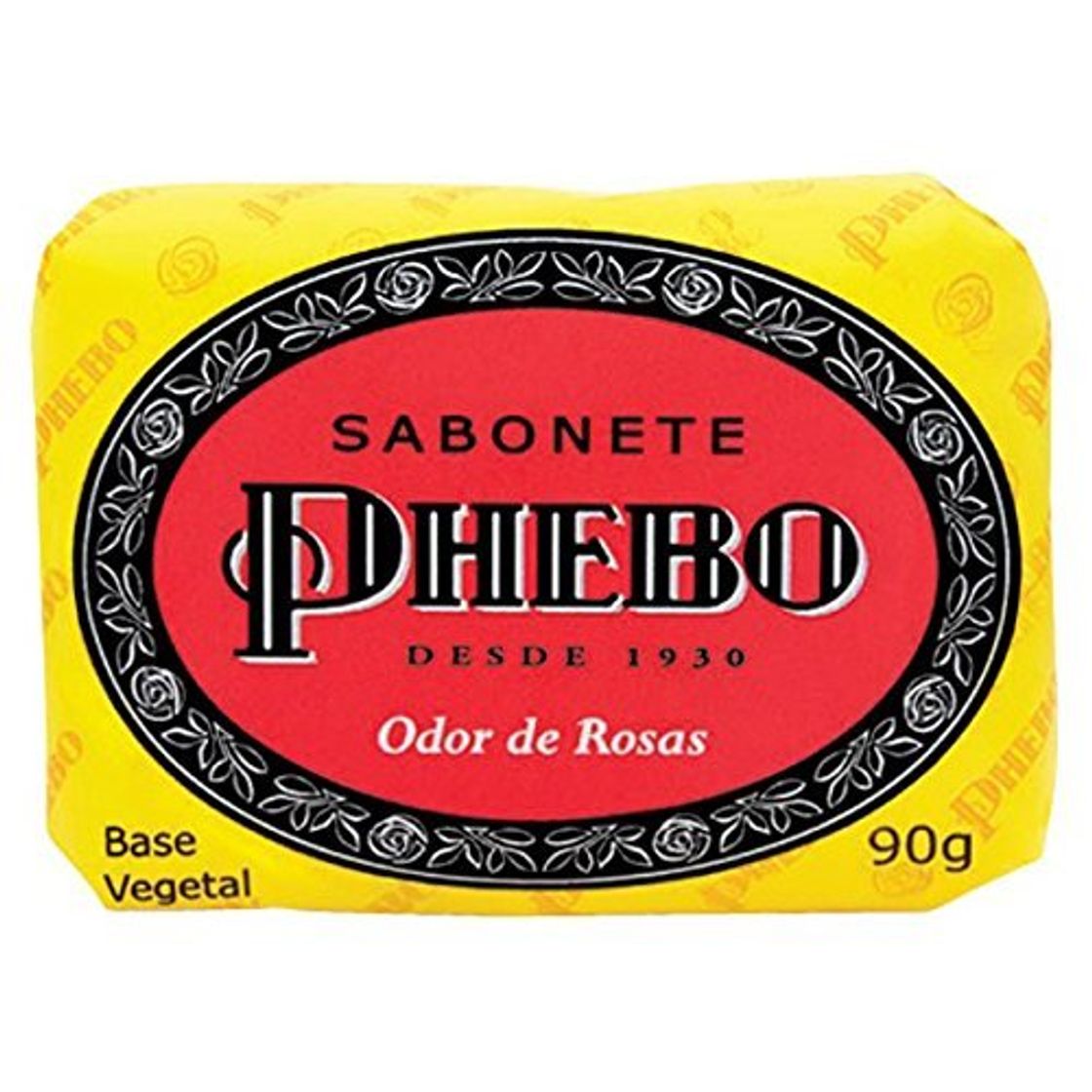 Product Linha Tradicional Phebo - Sabonete em Barra de Glicerina Odor de Rosas