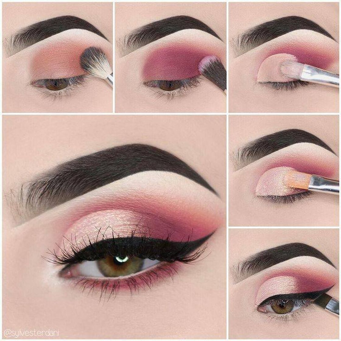 Moda Aqui vai um tutorial de make pra vocês!!