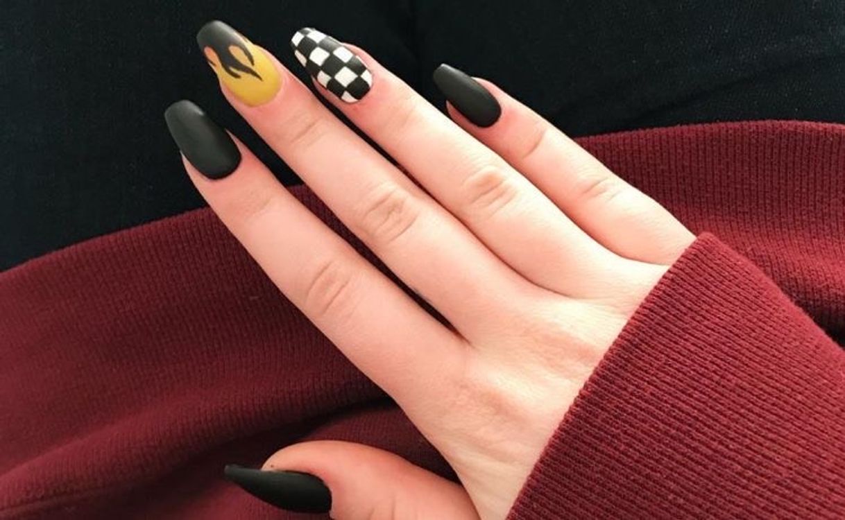 Moda Ideia de esmaltação de fogo 🔥 