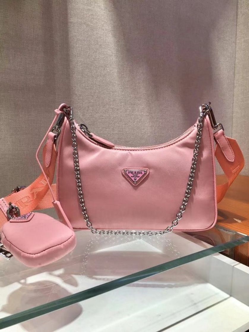 Moda Bolsa Prada rosa 