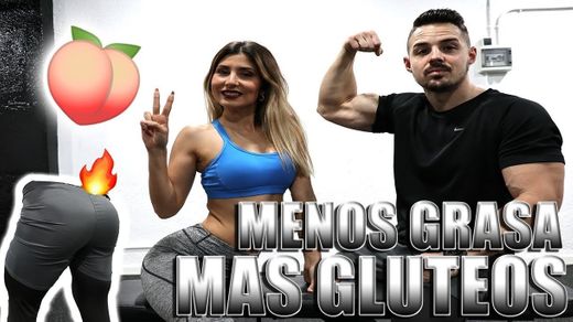 Quemar GRASA ABDOMINAL y ganar GLUTEO - Ejercicios de glúteo