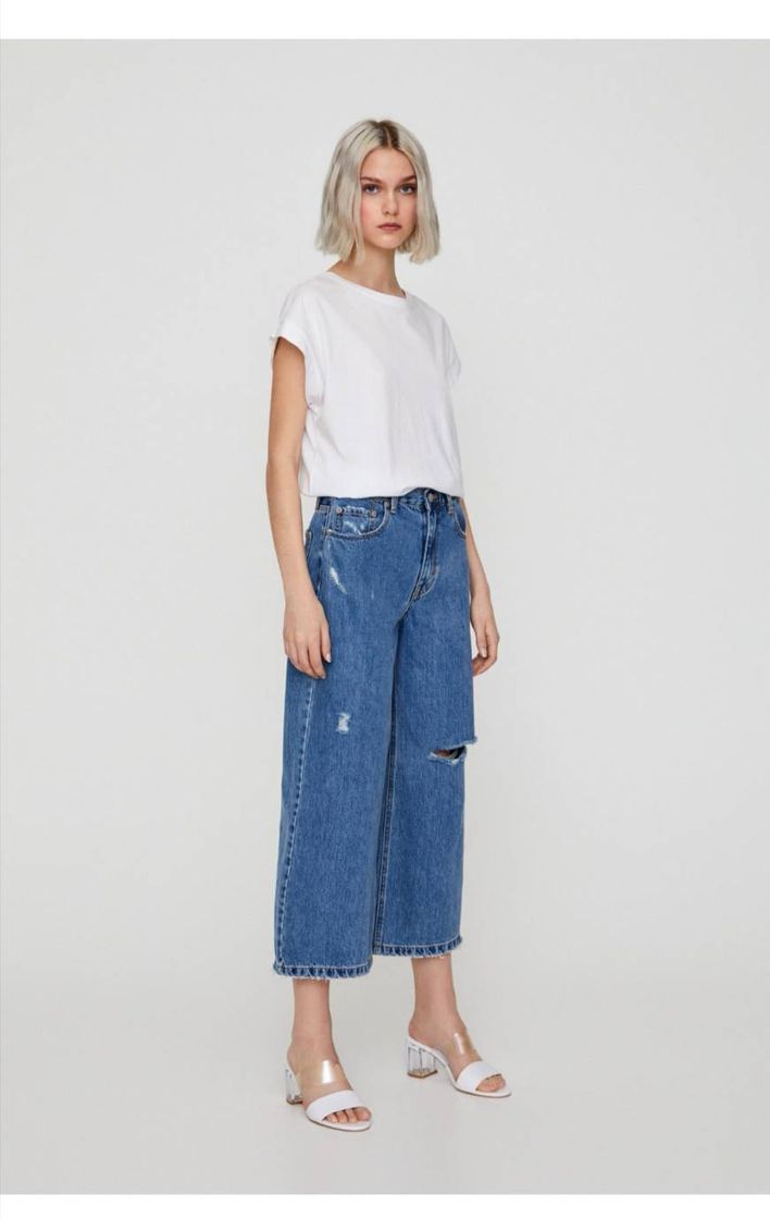 Fashion Jeans wide legs - Pull & Bear 