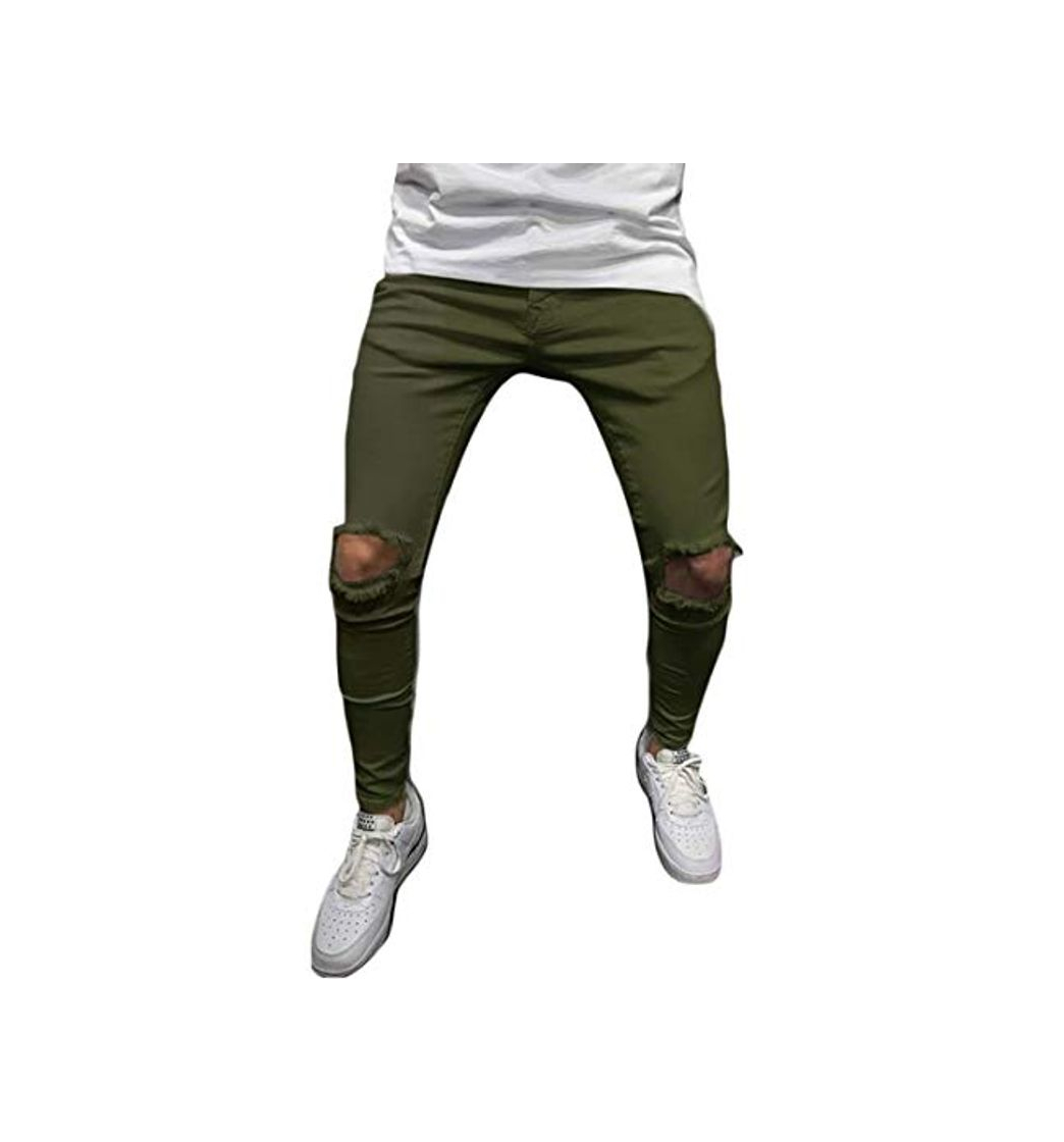 ChengZhong Pantalones de lápiz para Hombre