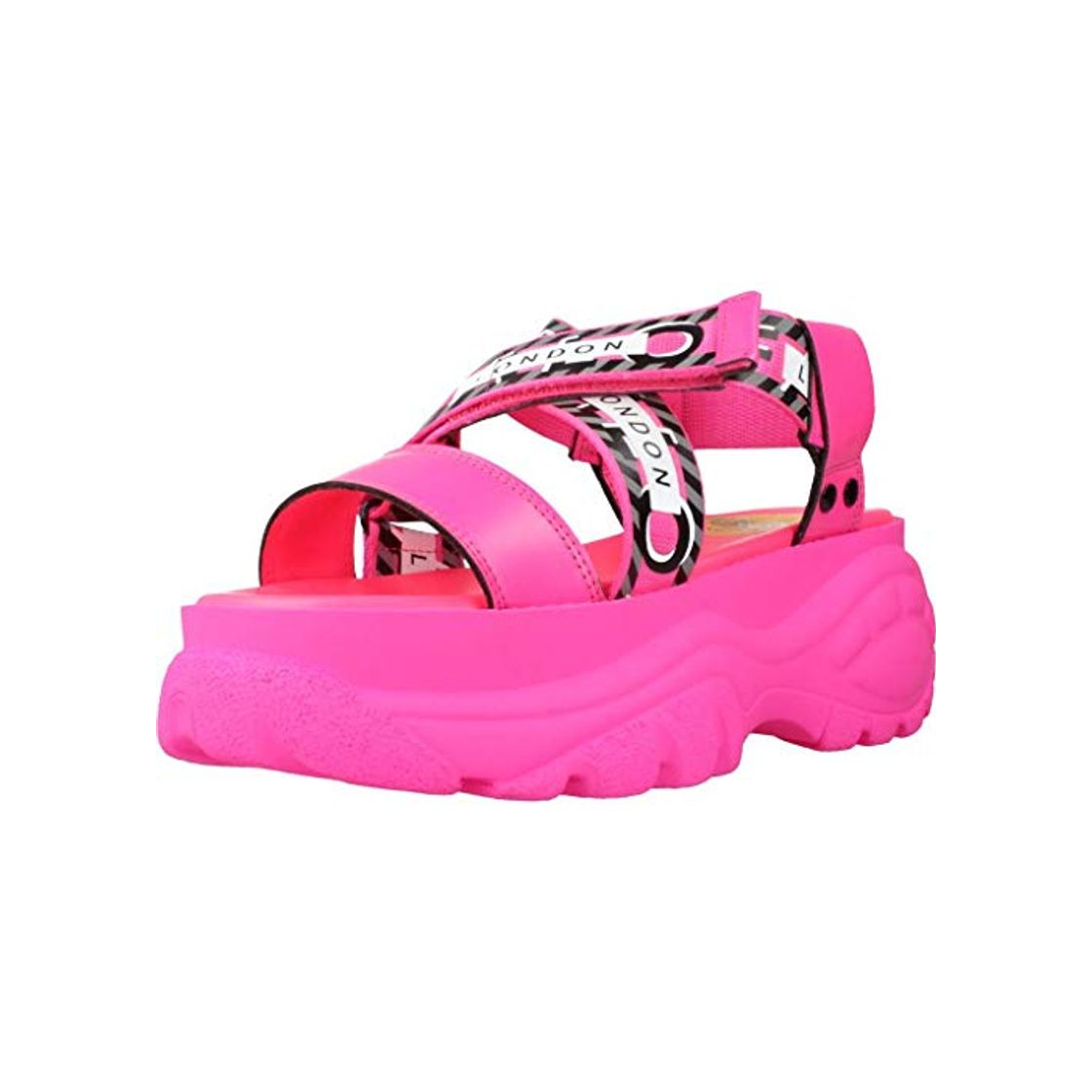 Buffalo Sandalias Chanclas Mujer BO para Mujer Rosa 38 EU