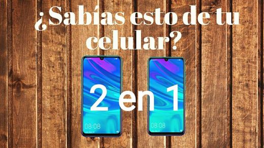 Como tener dos celulares en uno! 