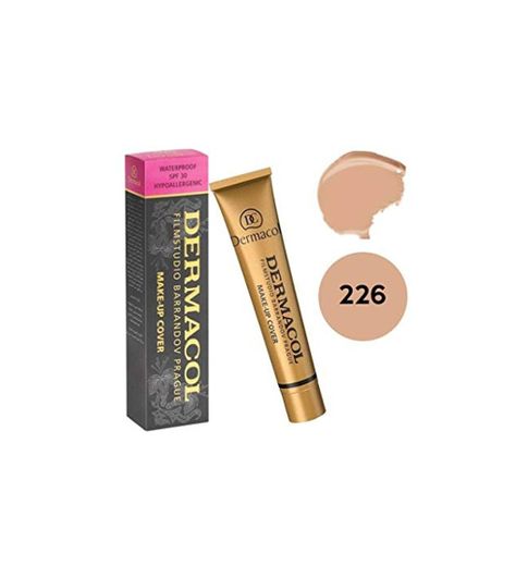 Dermacol Makeup Cover Total - Maquillaje Corrector Resistente al Agua SPF 30