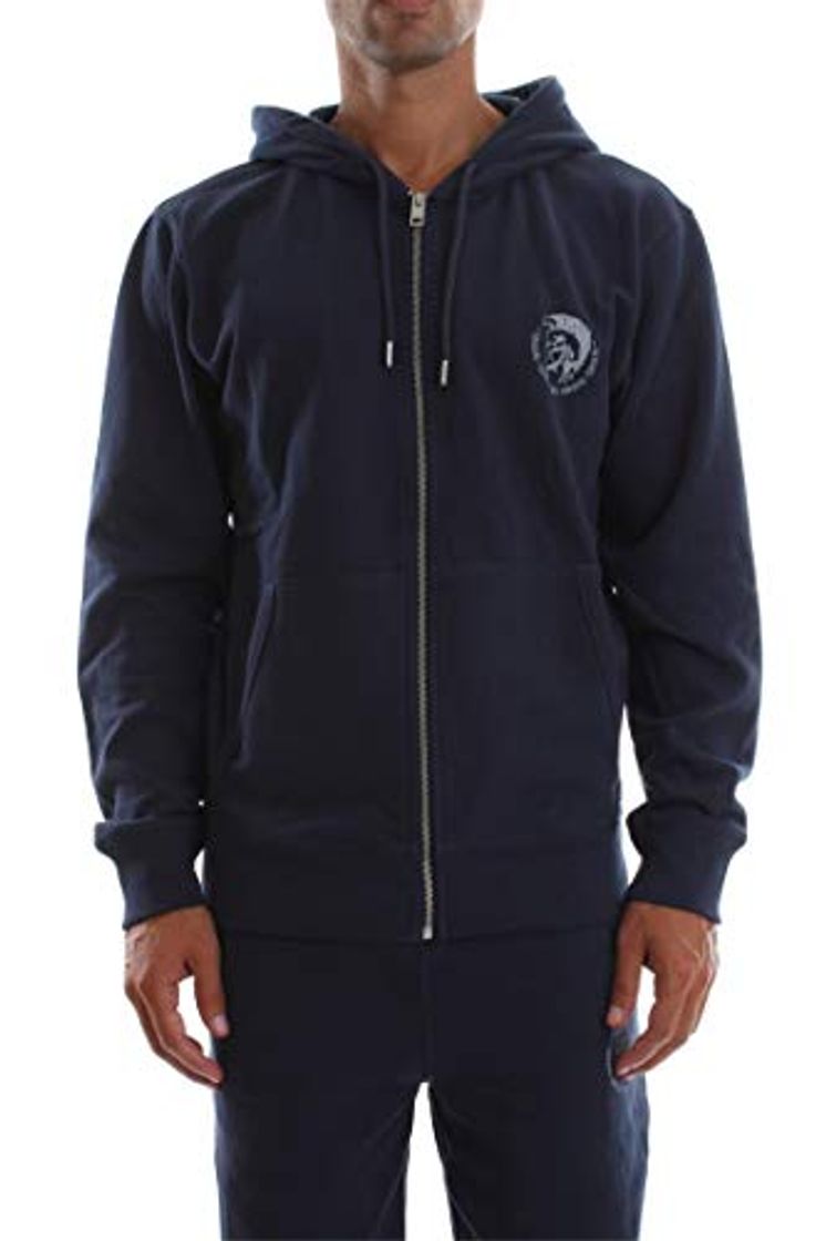 Social Diesel Umlt-Brandon Sudadera con Capucha, Azul