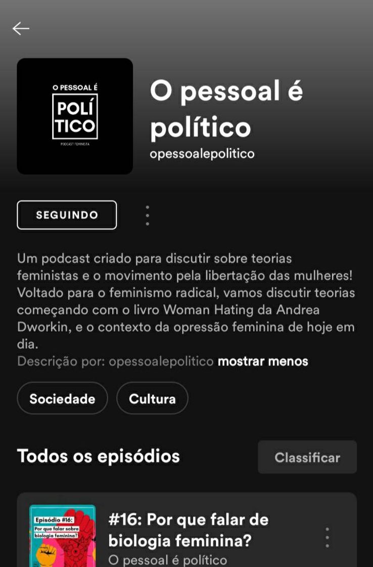 Fashion O Pessoal é Político Podcast