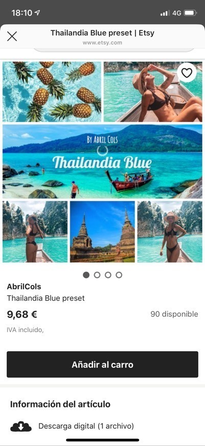 Fashion THAILANDIA BLUE PRESET