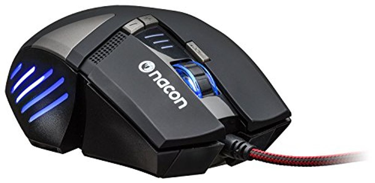 Social Nacon - Ratón Gaming PCGM-300, 8 Botones, 250 A 2500 dpi, USB