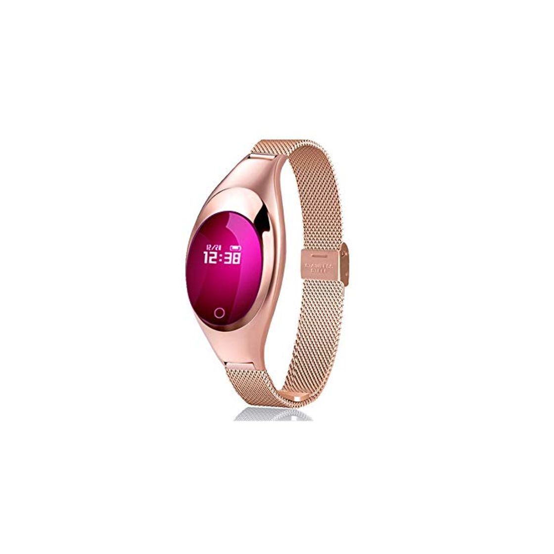 Products AIOEJP Presión arterial inteligente Frecuencia cardíaca Monitoreo de la salud Pulsera Recordatorio de información Control remoto Foto Reloj deportivo femenino Personalidad de la moda Pulsera electróni