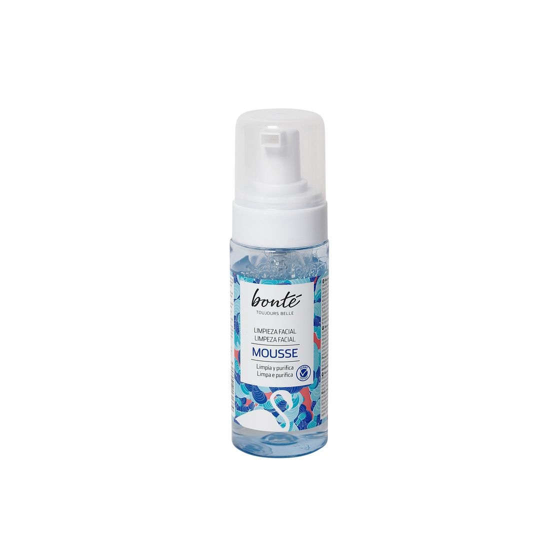 Producto BONTE mousse limpiadora dosificador 125 ml