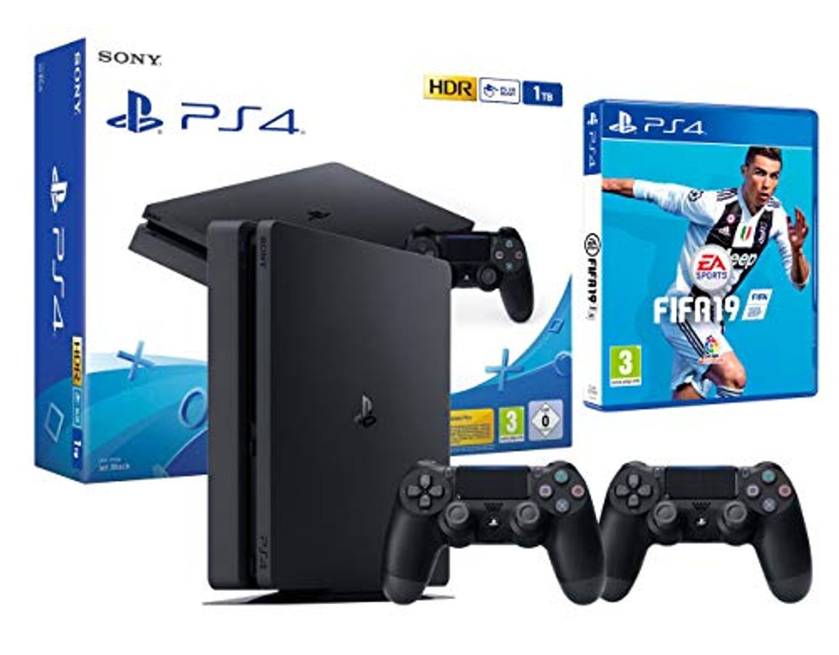 Products PS4 Slim 1Tb Negra Playstation 4 Consola