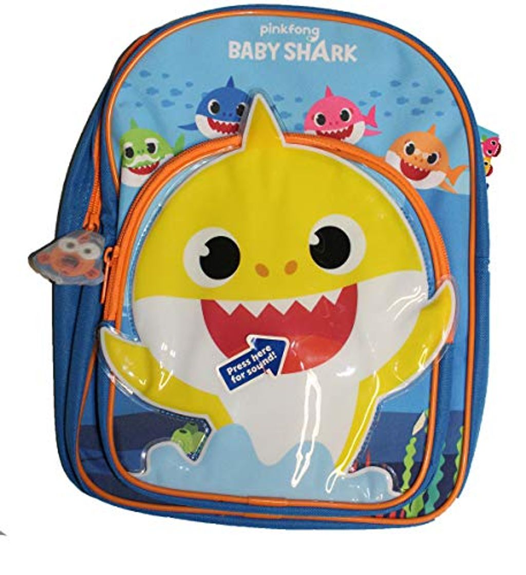 Moda Plays a Tune Baby Shark - Mochila escolar