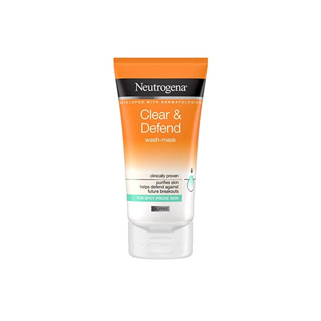 Social Neutrogena Clear & Defend - Máscara de lavado