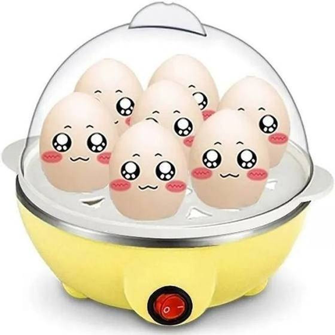 Moda Egg Cooker Cozinhar Ovos No Vapor Panela Portátil Elétrica