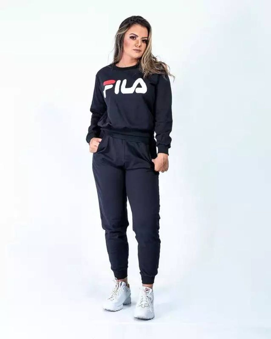 Social Conjunto Moleton Feminino