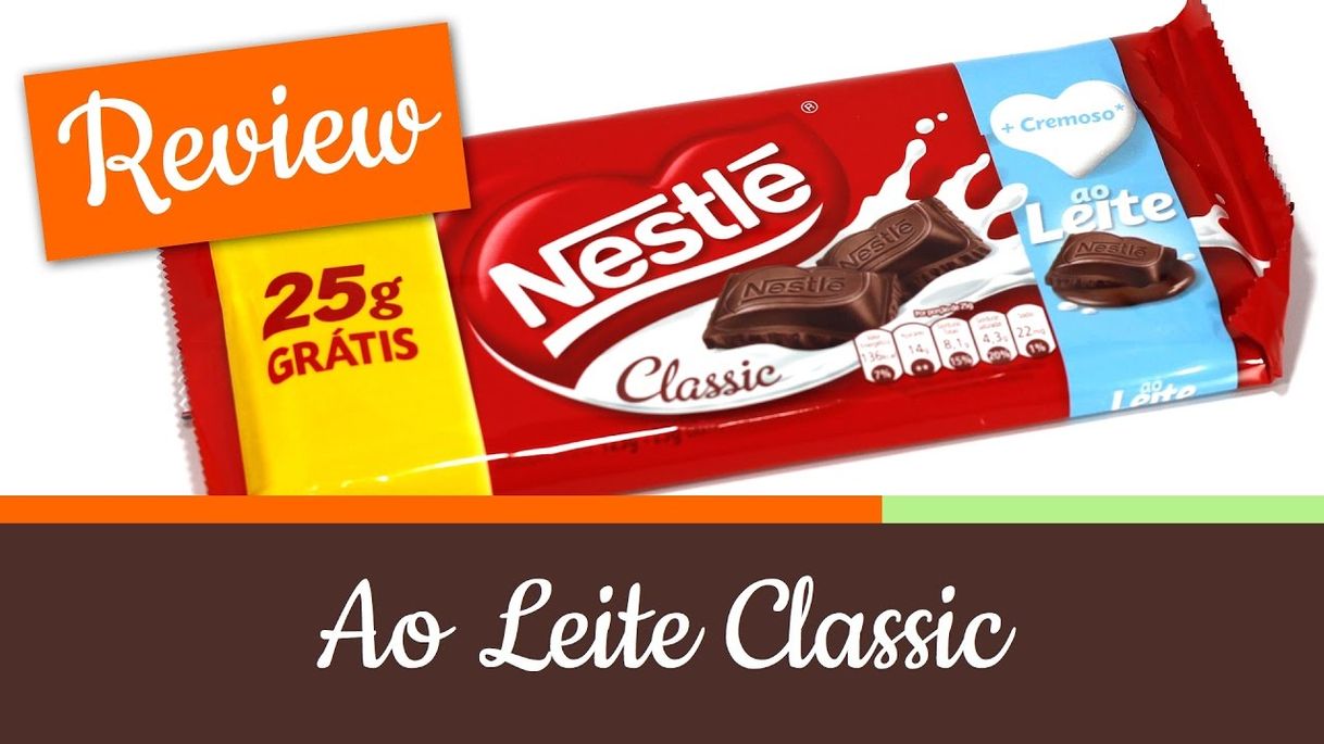 Fashion Chocolate Nestlé ao Leite Classic