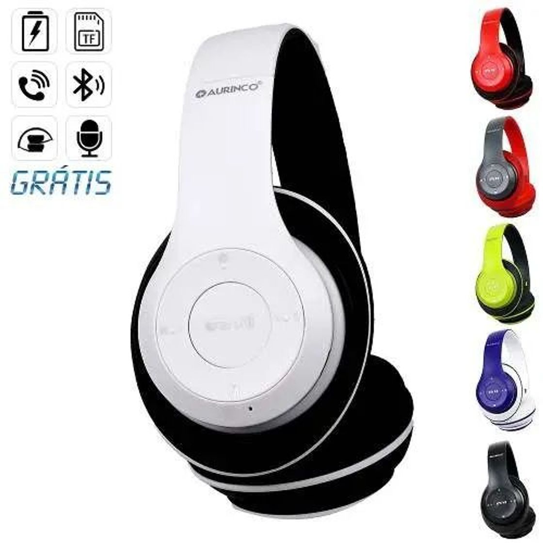 Fashion Fone De Ouvido Wireless Bluetooth Dobrável