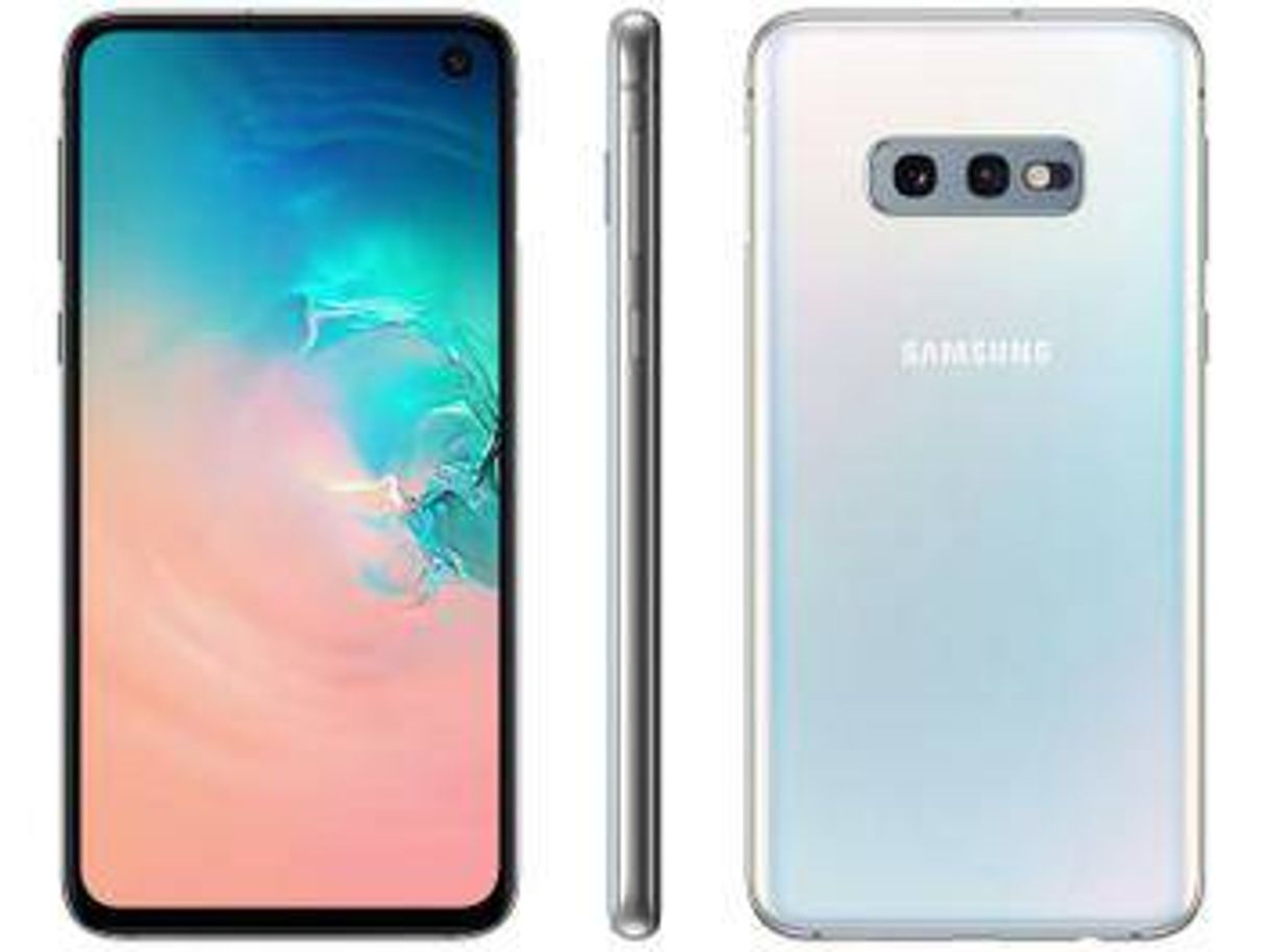 Moda Smartphone Samsung Galaxy S10e 128GB Branco 4G - 6GB RAM 