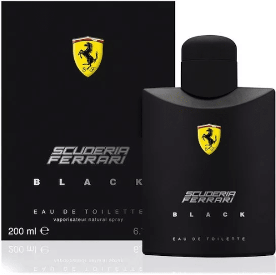 Fashion Scuderia Ferrari Black Eau de Toilette Perfume Masculino