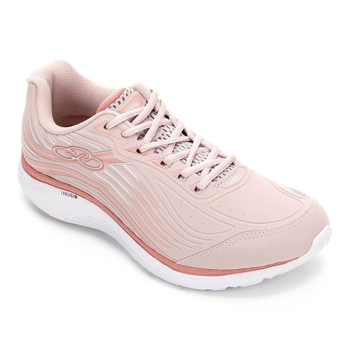 Moda Tênis Olympikus Dash 586 Feminino - Feminino - Rosa Claro