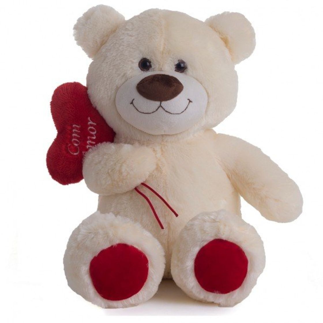 Fashion Urso de Pelúcia 60 cm - Balãozinho - Pérola Pérola