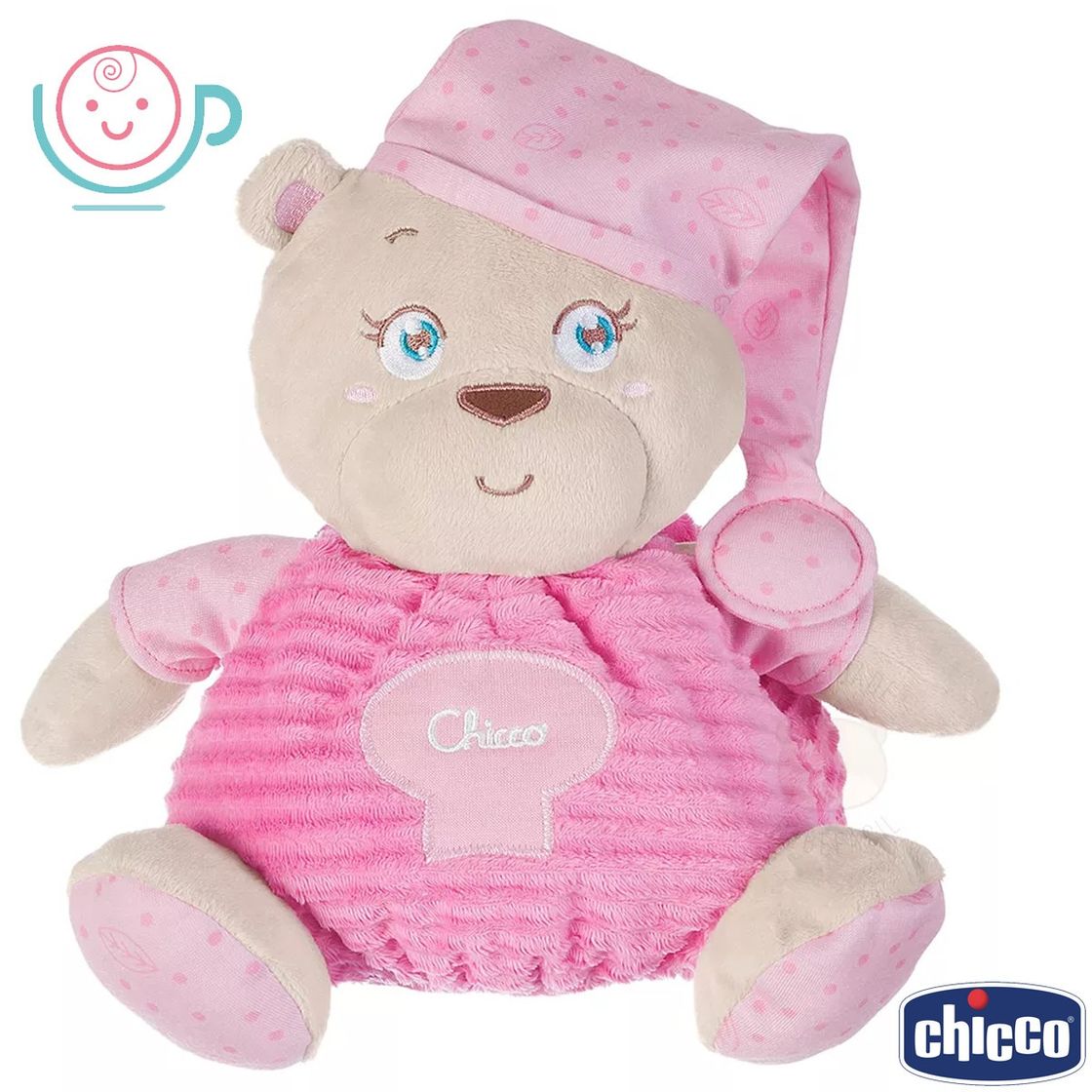 Moda Pelúcia Mamãe Ursa Abraço Fofinho- Chicco