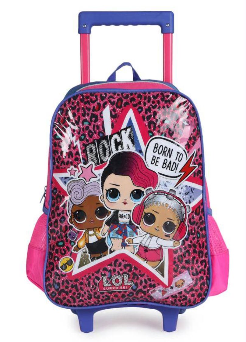 Moda Mochilete Infantil Luxcel Lol Surprise Pink

