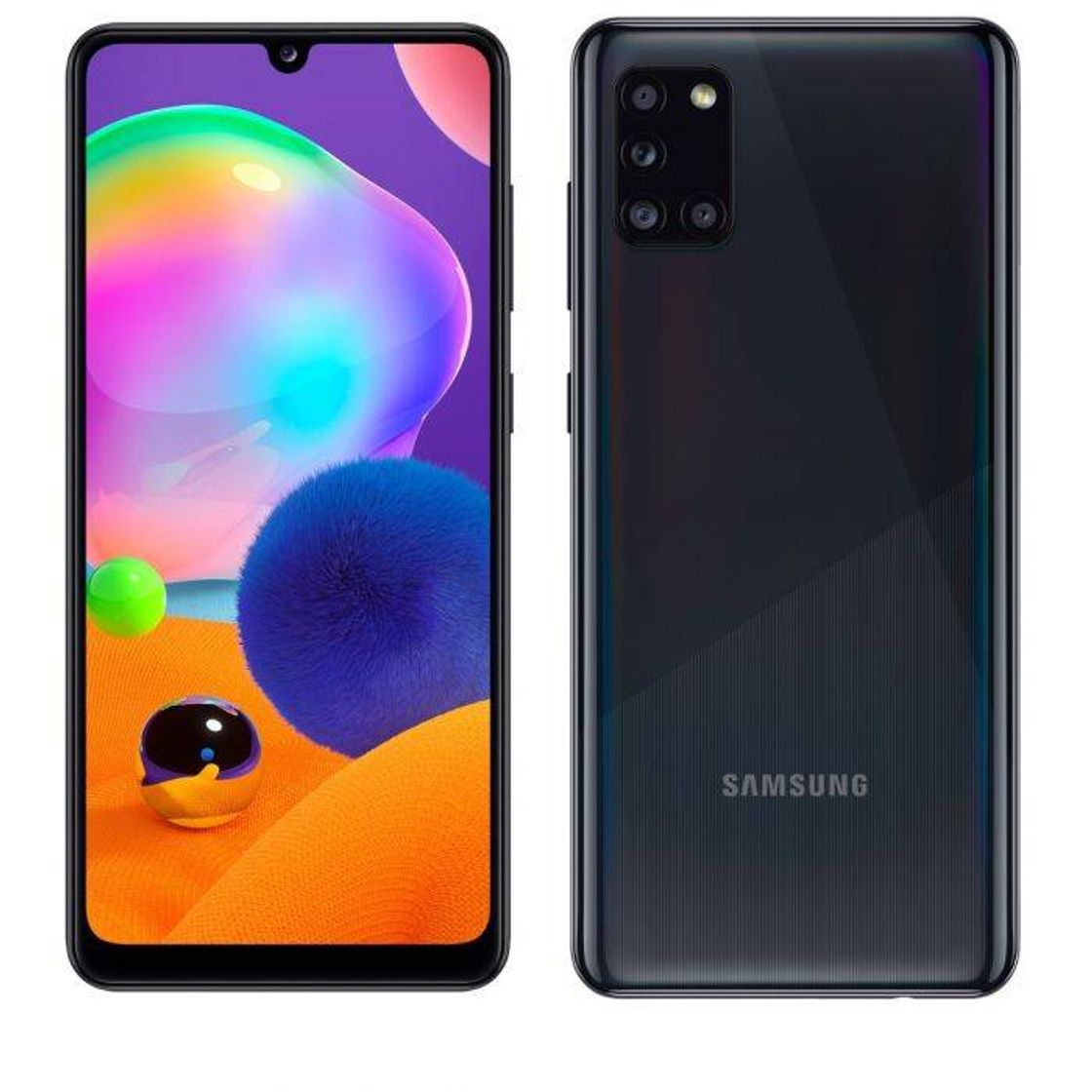 Fashion Smartphone Samsung Galaxy A31 128Gb 6.4' 4Gb Preto